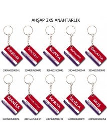 250 Adet Ahşap Anahtarlık Toptan-Stand Hediye (2.500 Çeşit İçinden Karışık Gönderilir)