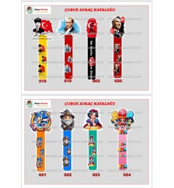 500 Adet Ahşap Çubuk Kitap Ayracı Toptan-Stand Hediye