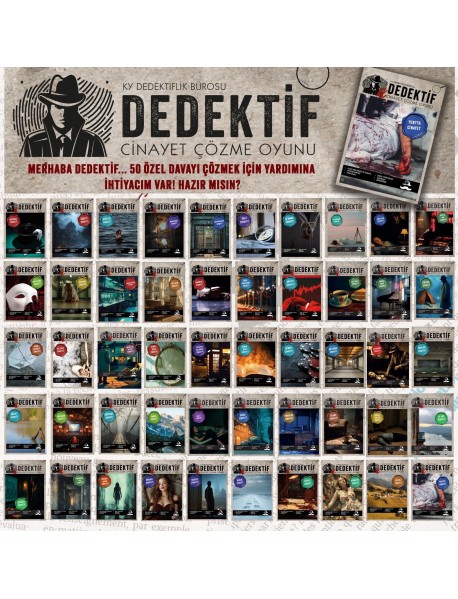 100 Adet Dedektif Cinayet Oyunu Toptan 2.700₺ 100 Adet Dedektif Cinayet Oyunu Toptan 2.700₺