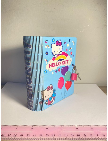 HELLO KITTY AHŞAP KUMBARA 003