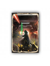 STAR WARS 5 AHŞAP POSTER 20x30cm  - 46