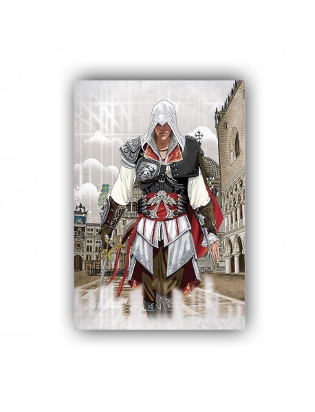 ASSASSINS CREED 4 AHŞAP POSTER 20x30cm  - 48