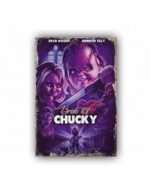 BRIDE OF CHUCKY AHŞAP POSTER 20x30cm  - 60