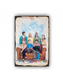 THE BIGBANG THEORY 2 AHŞAP POSTER 20x30cm  - 74