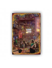 GAMER KIDS AHŞAP POSTER 20x30cm  - 78