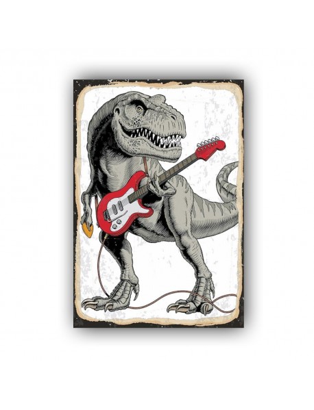 GUITARIST DINO AHŞAP POSTER 20x30cm  - 82