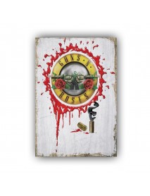 GUNS N ROSES AHŞAP POSTER 20x30cm  - 33