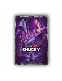 BRIDE OF CHUCKY 2 AHŞAP POSTER 20x30cm  - 76