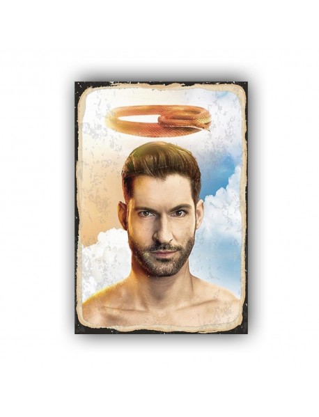 LUCIFER 2 AHŞAP POSTER 20x30cm  - 92