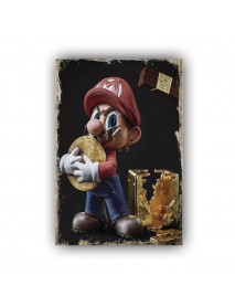 SUPER MARIO AHŞAP POSTER 20x30cm  - 99