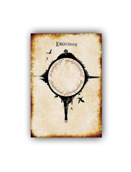 THE LORD OF THE RINGS 11 AHŞAP POSTER 20x30cm  - 17