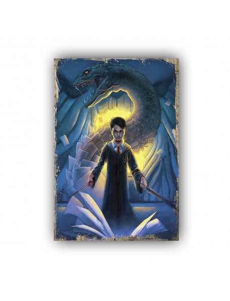 HARRY POTTER 54 AHŞAP POSTER 20x30cm  - 20