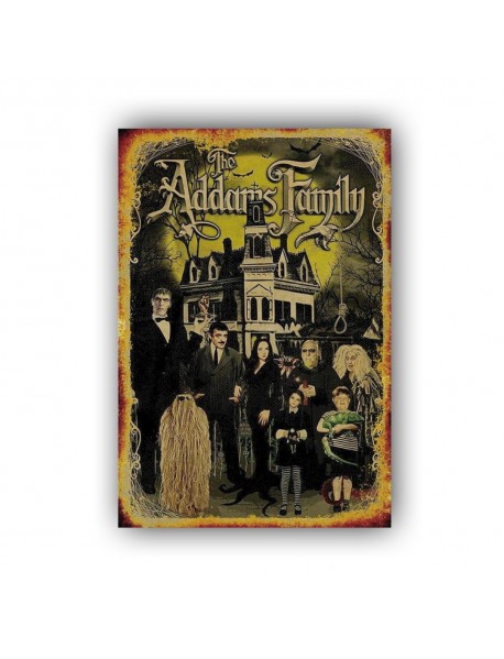 ADDAMS FAMILY 2 AHŞAP POSTER 20x30cm  - 06