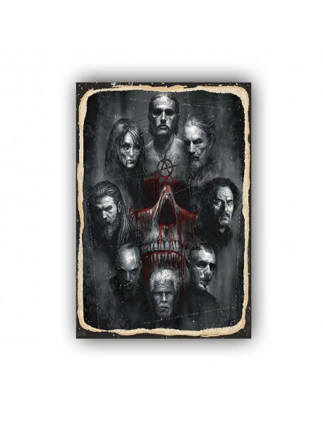 DEATH 2 AHŞAP POSTER 20x30cm  - 10