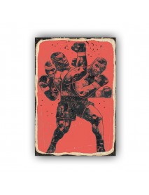 MUHAMMED ALİ 11 AHŞAP POSTER 20x30cm  - 28