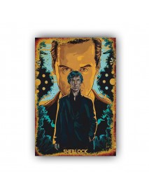 SHERLOCK  AHŞAP POSTER 20x30cm  - 63