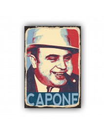 CAPONE AHŞAP POSTER 20x30cm  - 71