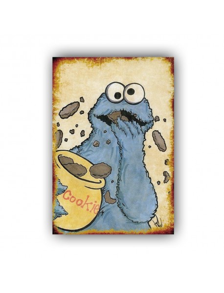 COOKIE AHŞAP POSTER 20x30cm  - 83