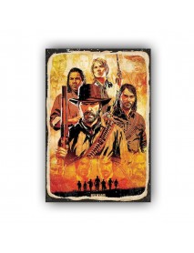 RED DEAD REDEMPTION 2 AHŞAP POSTER 20x30cm  - 89