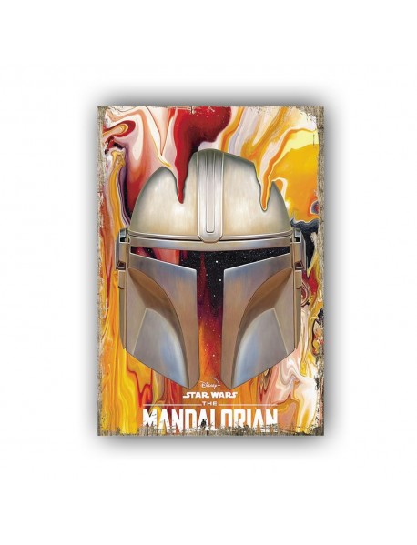 MANDALORIAN 3 AHŞAP POSTER 20x30cm  - 96