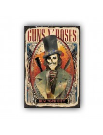 GUNS N ROSES 3 AHŞAP POSTER 20x30cm  - 21