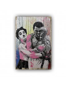 MUHAMMED ALİ 12 AHŞAP POSTER 20x30cm  - 25