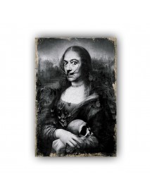 İTALYAN LISA 2 AHŞAP POSTER 20x30cm  - 56