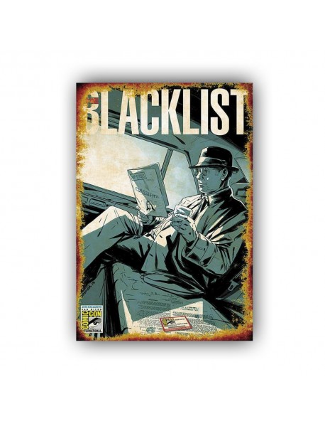 BLACKLIST AHŞAP POSTER 20x30cm  - 66