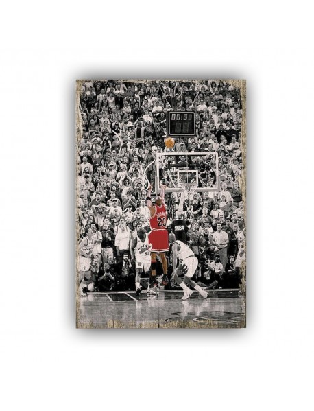 JORDAN 6 AHŞAP POSTER 20x30cm  - 71