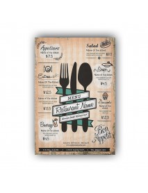 ALWAYS FRESH ALWAYS HOT AHŞAP POSTER 20x30cm  - 73