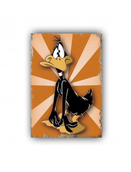 DAFY DUCK AHŞAP POSTER 20x30cm  - 82