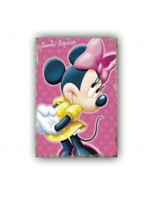 MINNIE MOUSE AHŞAP POSTER 20x30cm  - 06