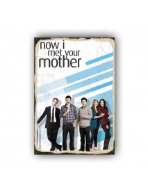 HOW I MET YOUR MOTHER 7 AHŞAP POSTER 20x30cm  - 20