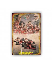 FERRARI 1000 GP AHŞAP POSTER 20x30cm  - 39