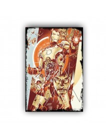 IRON MAN 14 AHŞAP POSTER 20x30cm  - 54