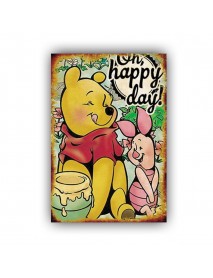 HAPPY DAY AHŞAP POSTER 20x30cm  - 57