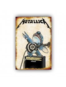 METALLICA 11 AHŞAP POSTER 20x30cm  - 66