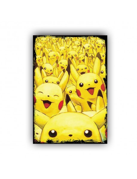 PİKACHU AHŞAP POSTER 20x30cm  - 71