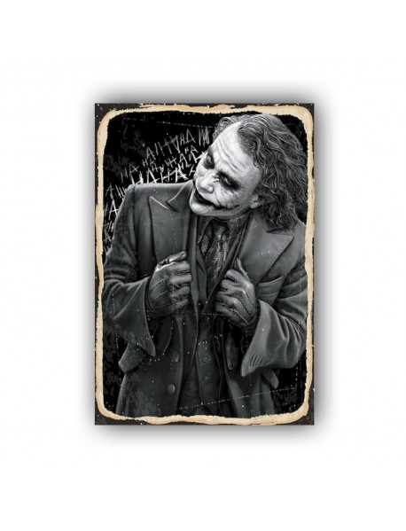 JOKER 28 AHŞAP POSTER 20x30cm  - 91