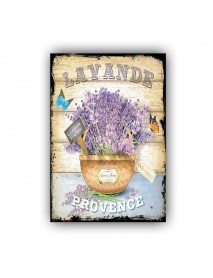 LAVANDE AHŞAP POSTER 20x30cm  - 97