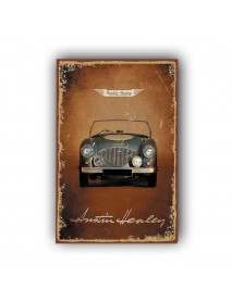 AUSTIN - HEALEY AHŞAP POSTER 20x30cm  - 82