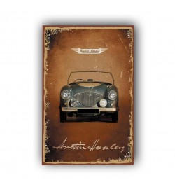 AUSTIN - HEALEY AHŞAP POSTER 20x30cm  - 82