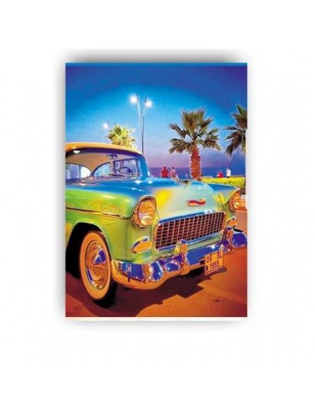 ANTIQUE CAR AHŞAP POSTER 20x30cm  - 68