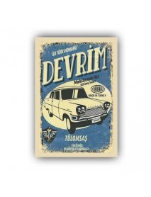 DEVRİM MAX SPEED AHŞAP POSTER 20x30cm  - 31