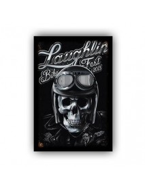 LAUGHLIN BIKE FEST 2013 AHŞAP POSTER 20x30cm  - 32