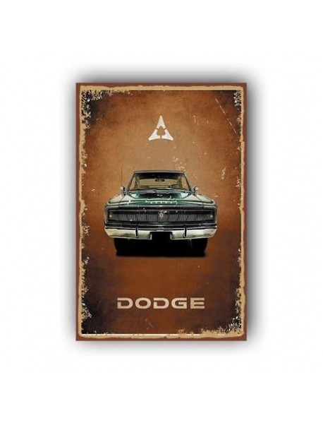 DODGE AHŞAP POSTER 20x30cm  - 08