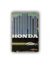 HONDA PRELUDE AHŞAP POSTER 20x30cm  - 25