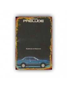 HONDA PRELUDE 2 AHŞAP POSTER 20x30cm  - 67