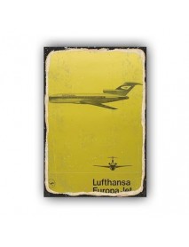 LUFTHANSA AHŞAP POSTER 20x30cm  - 87