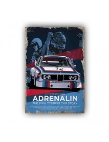 ADRENALIN THE BMW TOURING CAR STORY AHŞAP POSTER 20x30cm  - 96